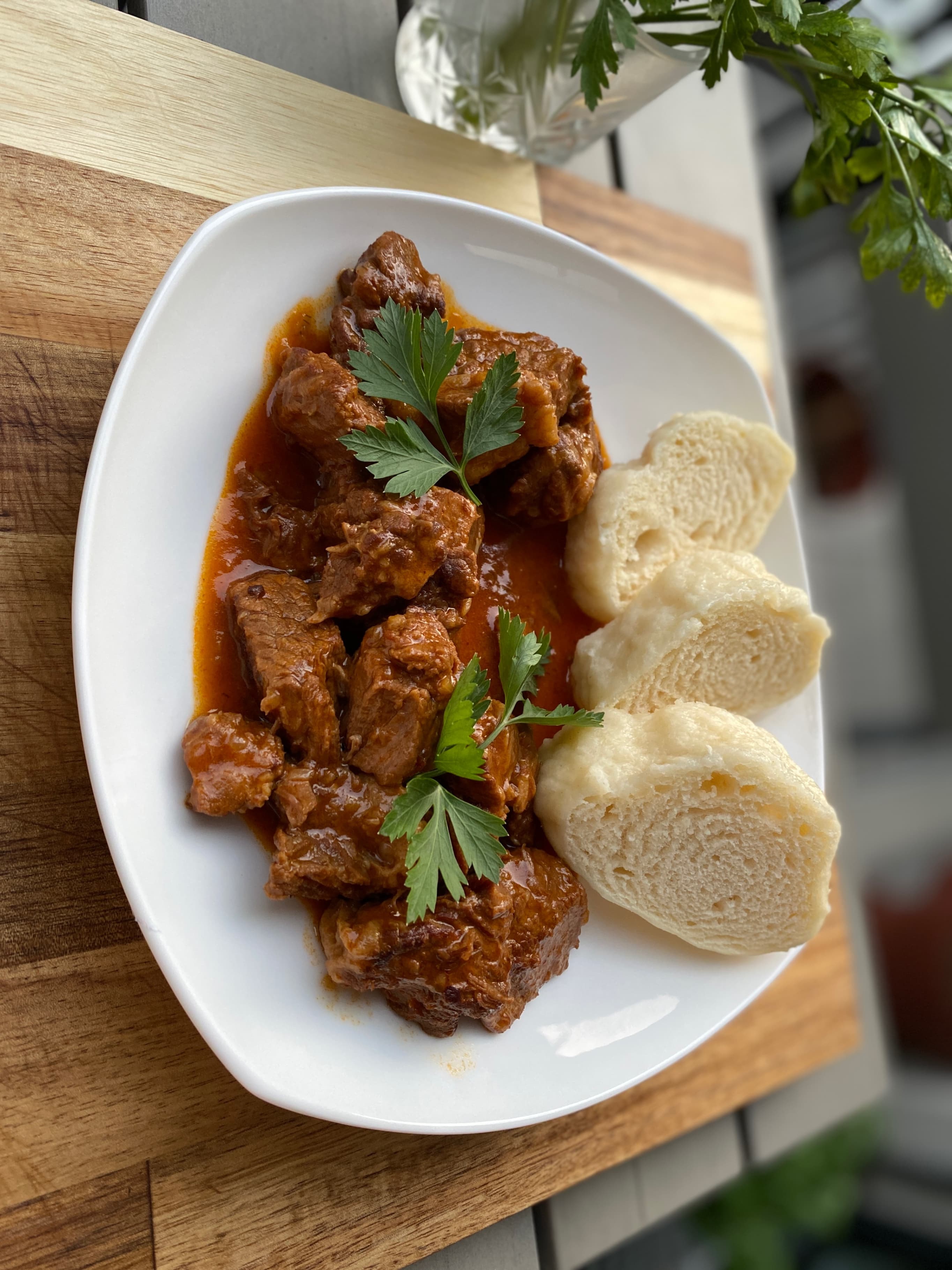 Authentic Czech Goulash Stew Recipe Image