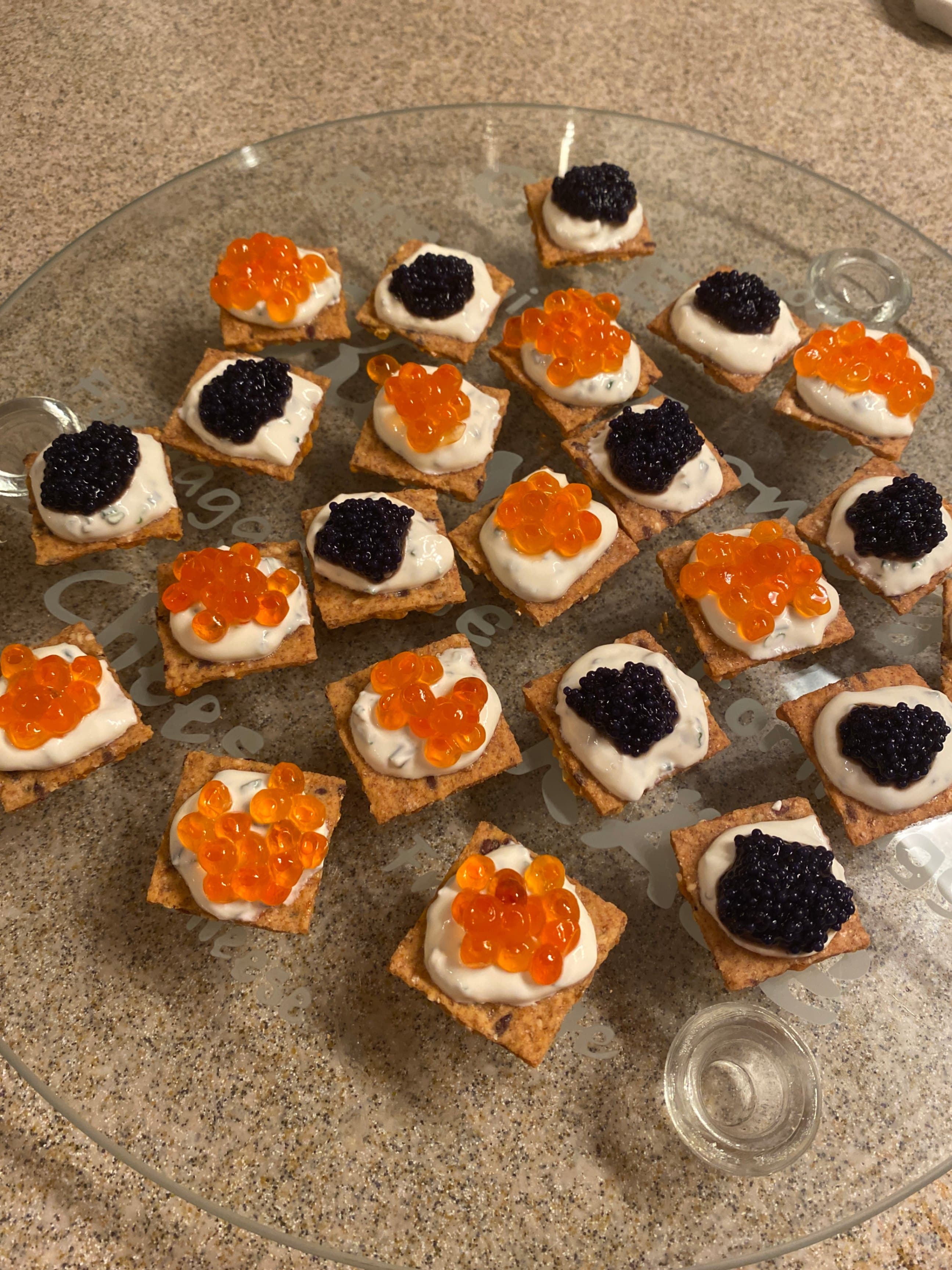 Caviar Bites Recipe Image