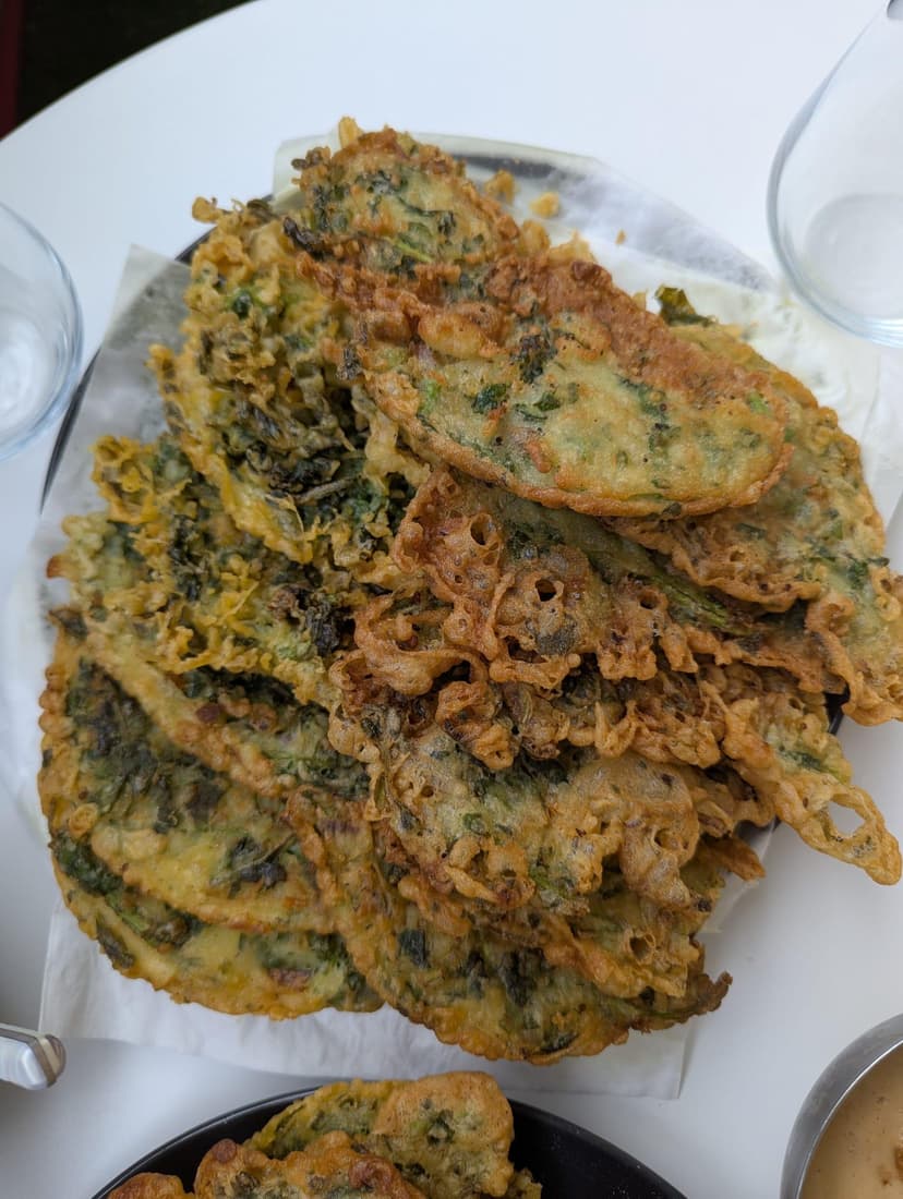 Mofo Anana (Madagascan Watercress Fritters) Rocely Recipe