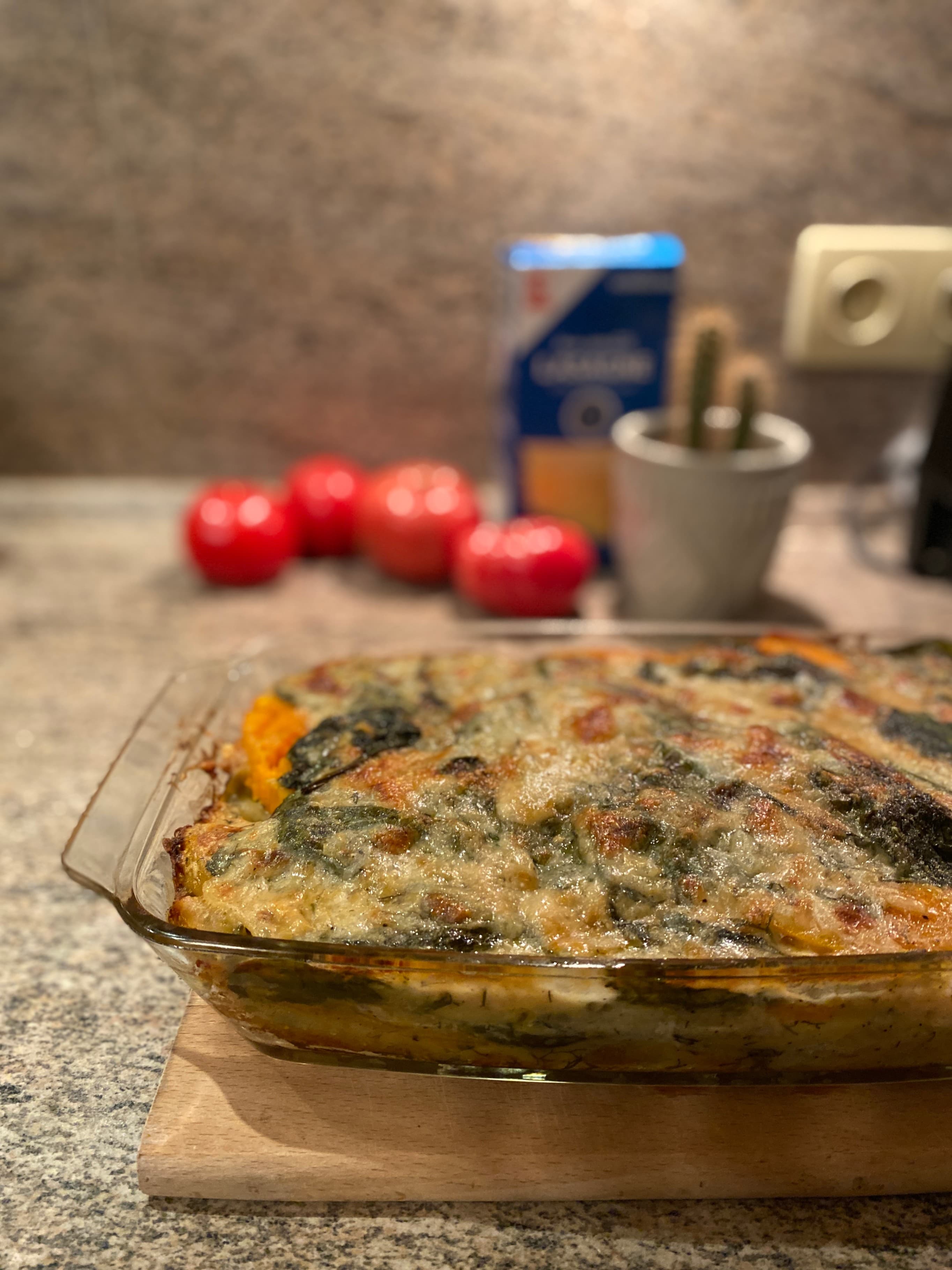 Smoked Salmon and Pumpkin Lasagna Recipe Image