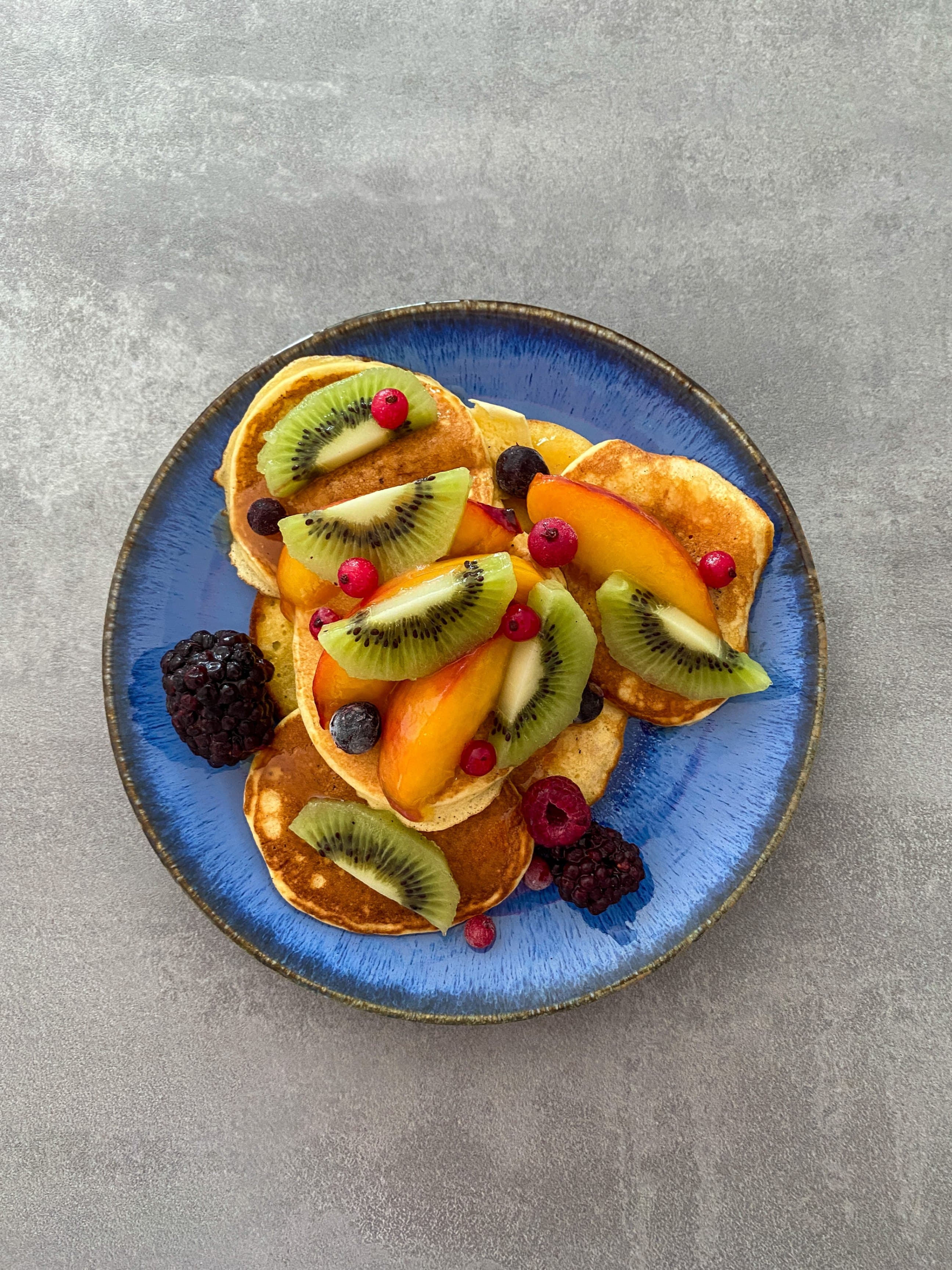Pancakes with Fruits Recipe Image