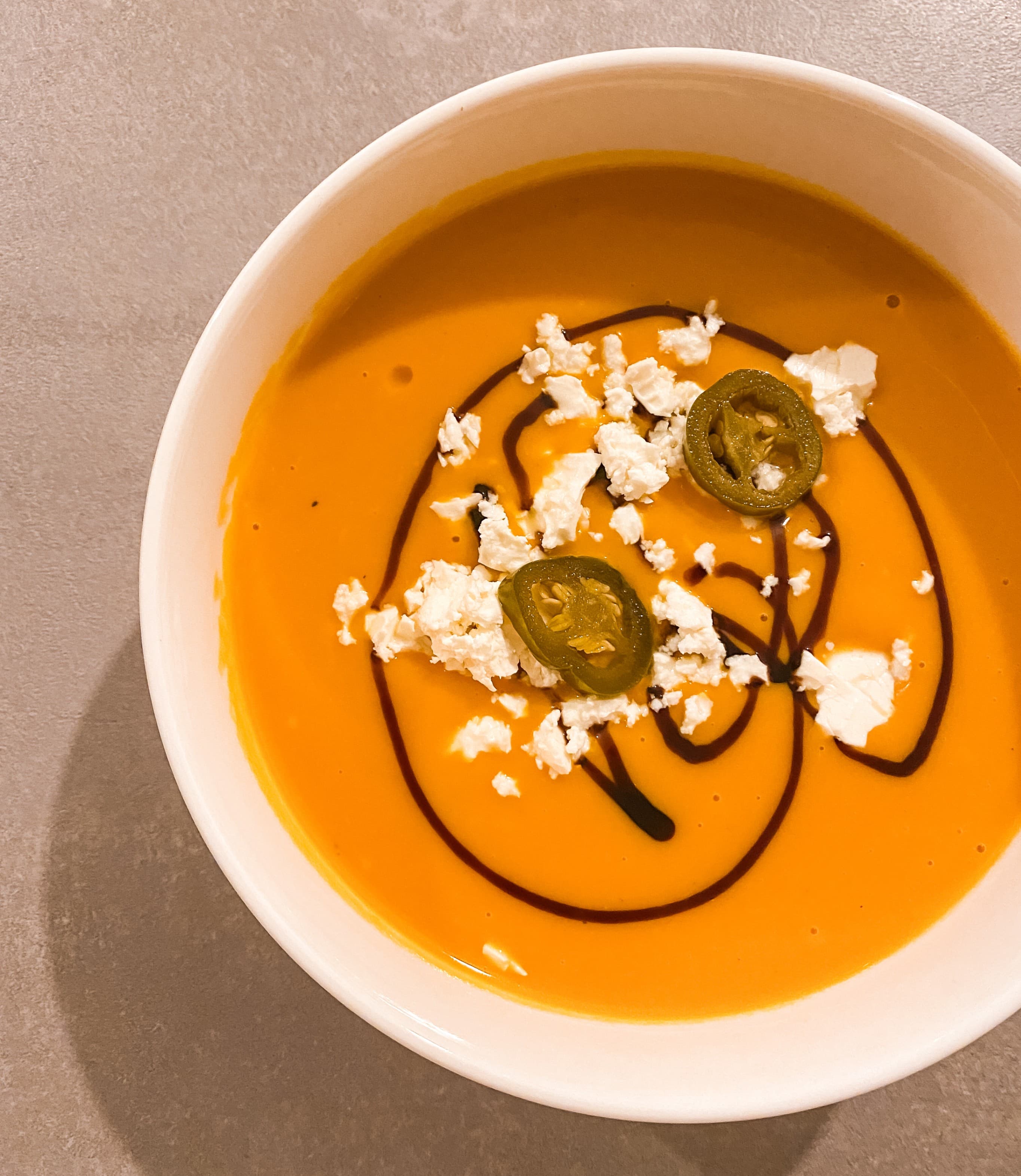 Pumpkin Cream Soup Recipe Image
