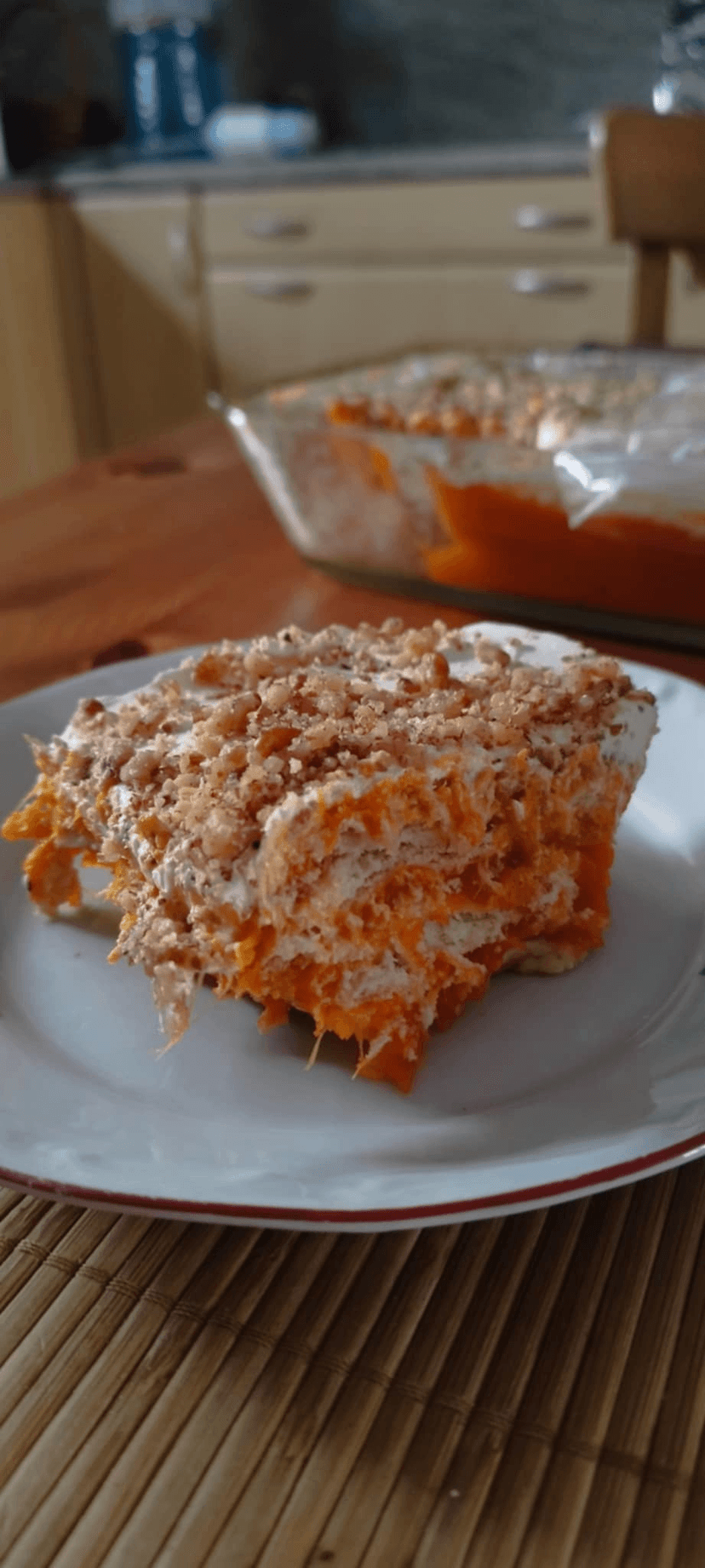 Receta de Rocely de pastel de calabaza