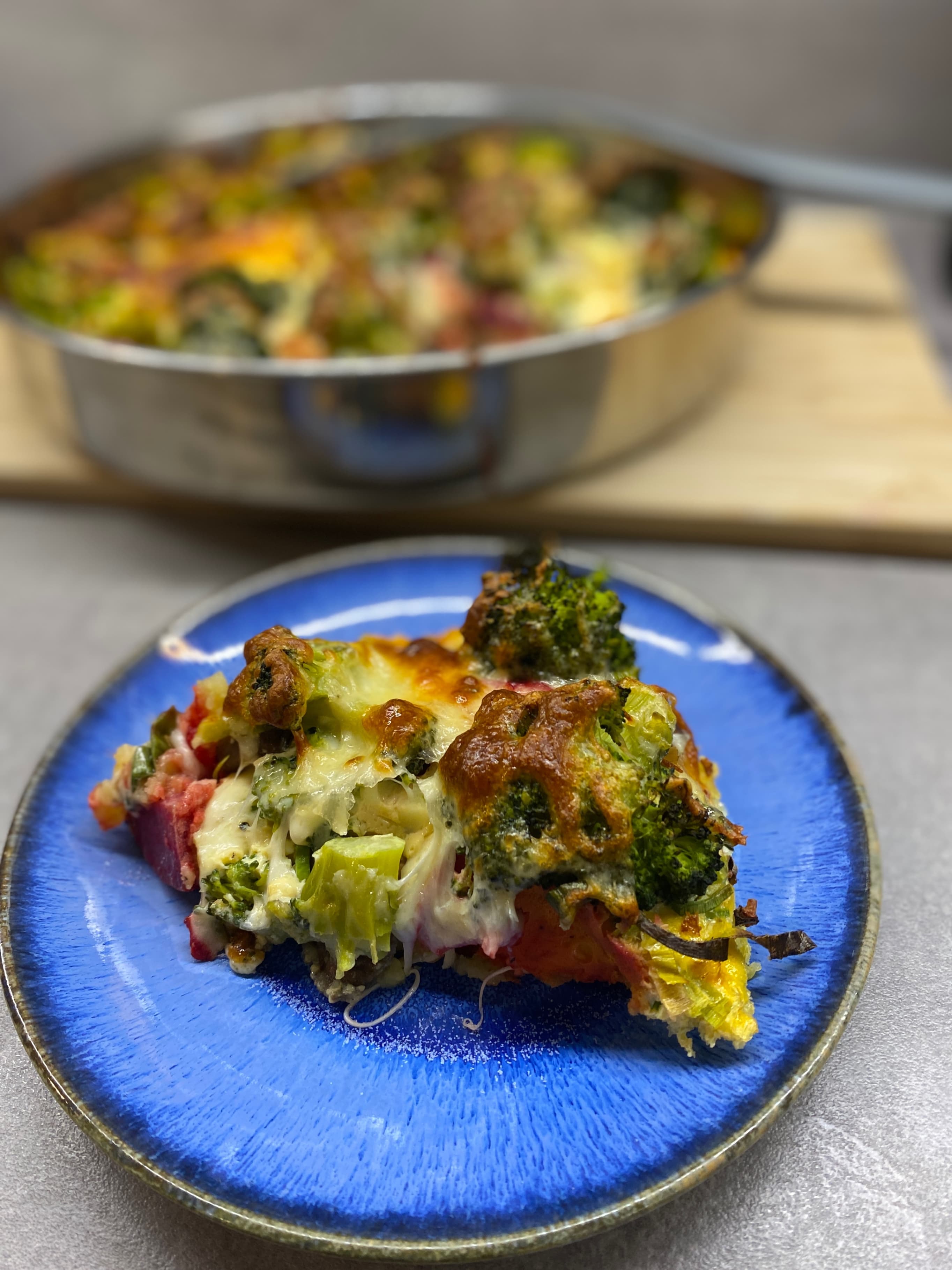 Rustic Potato &amp; Vegetable Egg Bake (Savory Potato Pie) Rocely Recipe