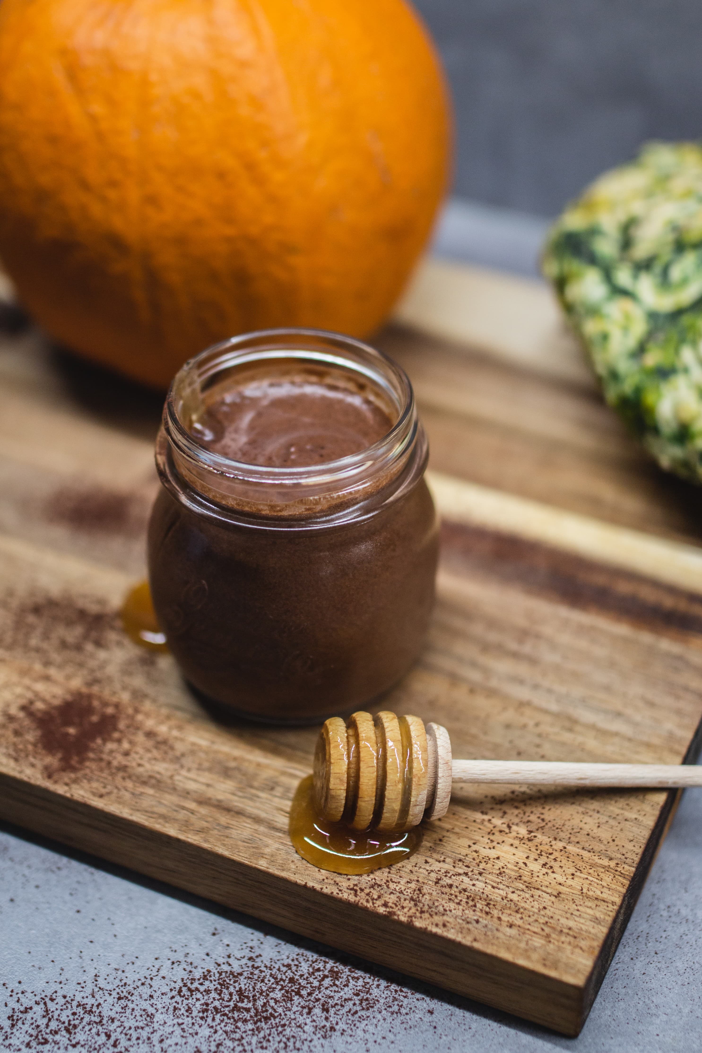 Pumpkin Cocoa Mousse Recipe Image