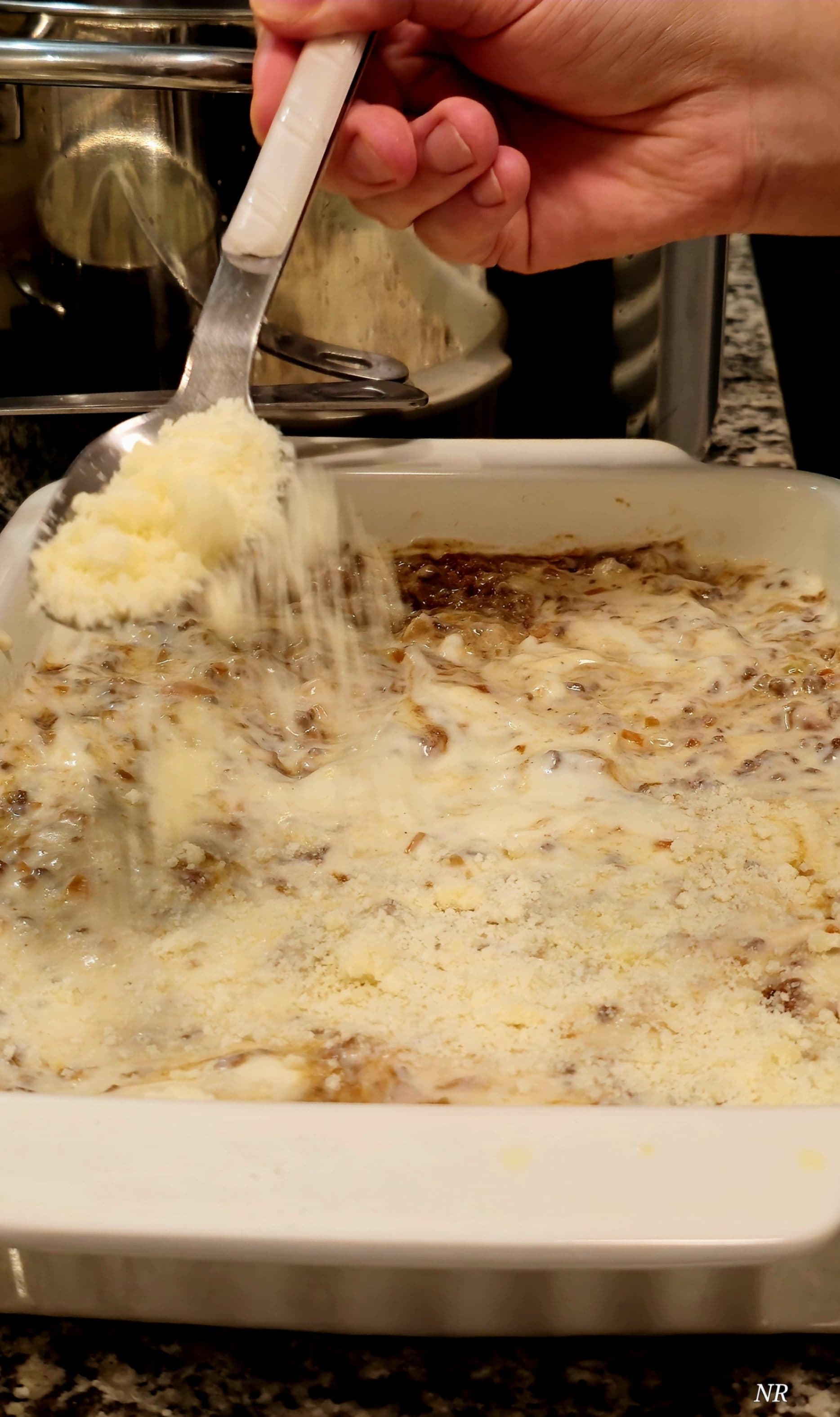 Lasagna with fresh San Marzano Tomatoes Recipe Image