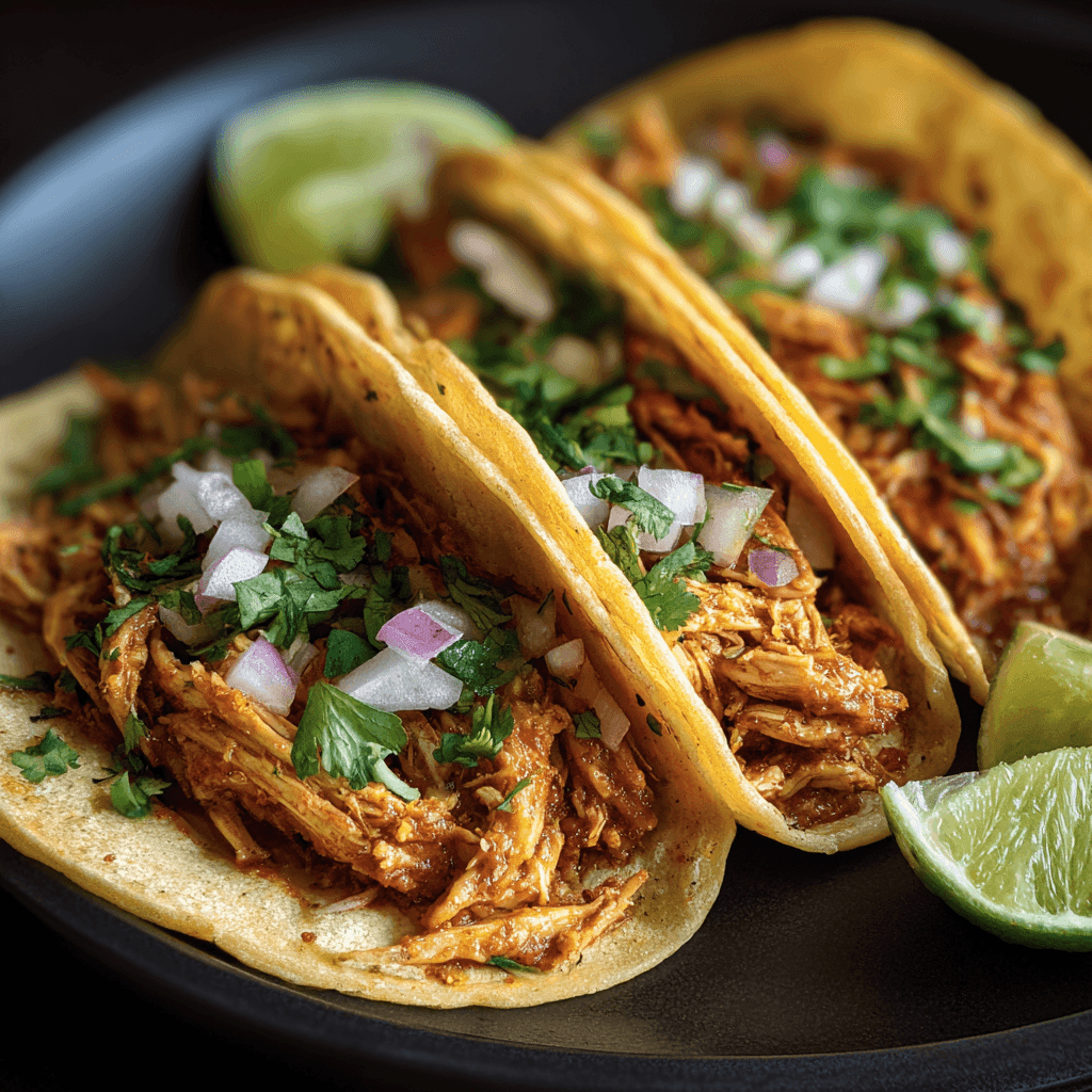 Quick &amp; Easy Instant Pot Shredded Chicken Tacos Rocely Recipe