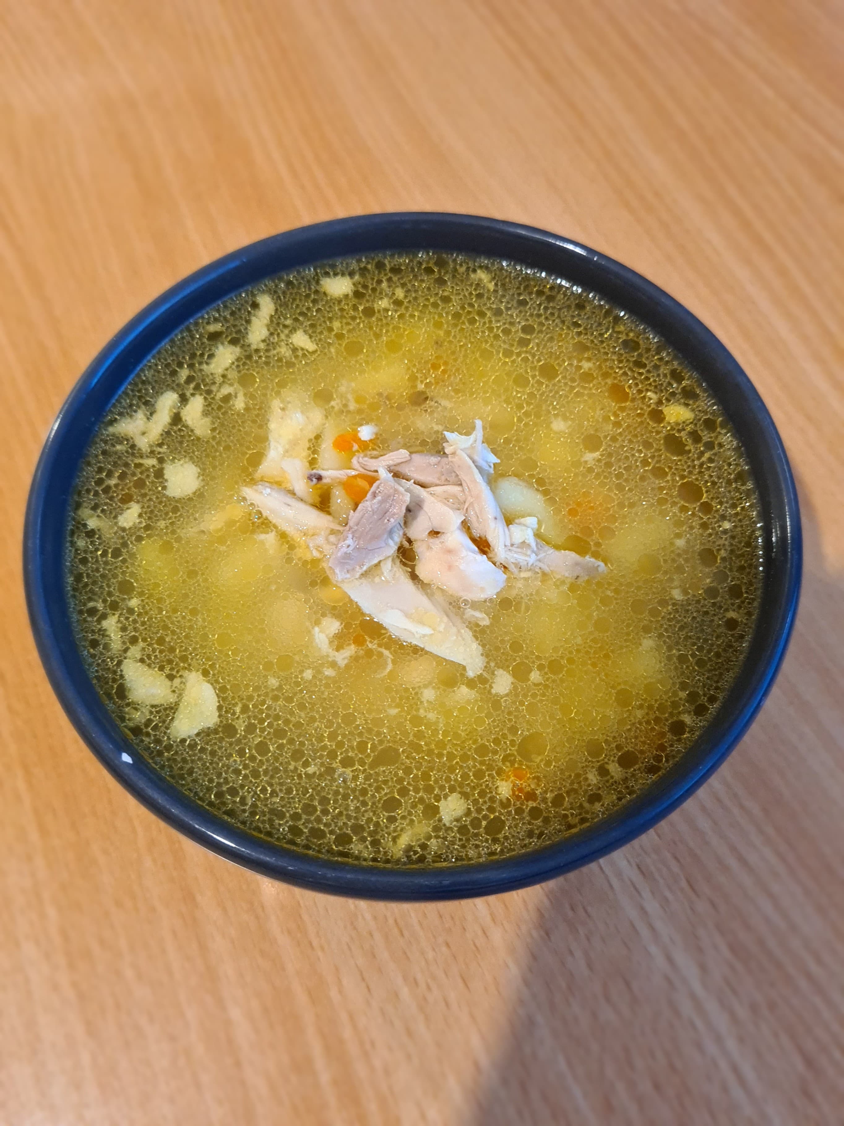 Sopa de Pollo con papas y zanahorias Recipe Image