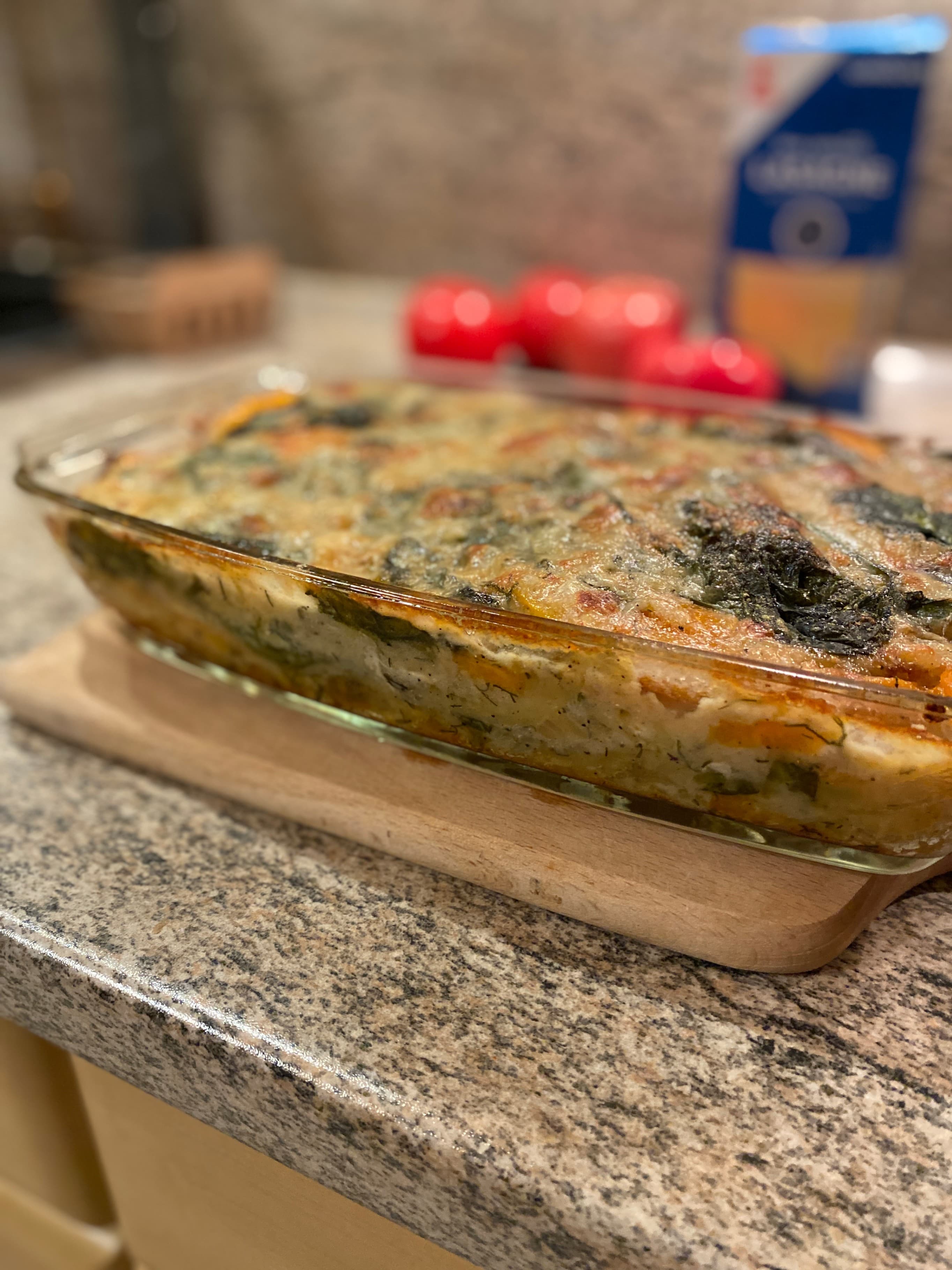 Smoked Salmon and Pumpkin Lasagna Recipe Image