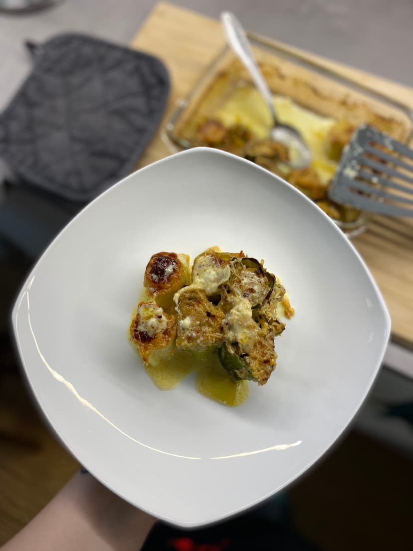 Prei met Room- en Parmezaanse Saus Rocely Recept