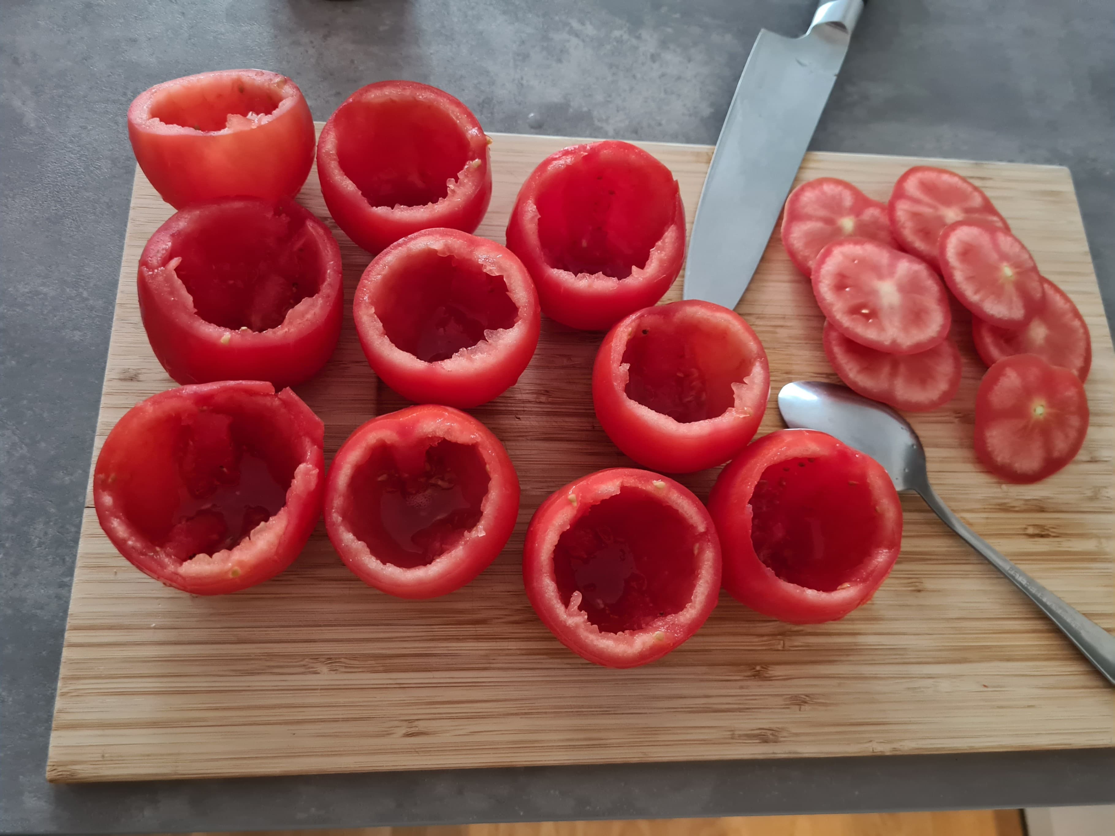Quinoa Stuffed Tomatoes Recipe Image