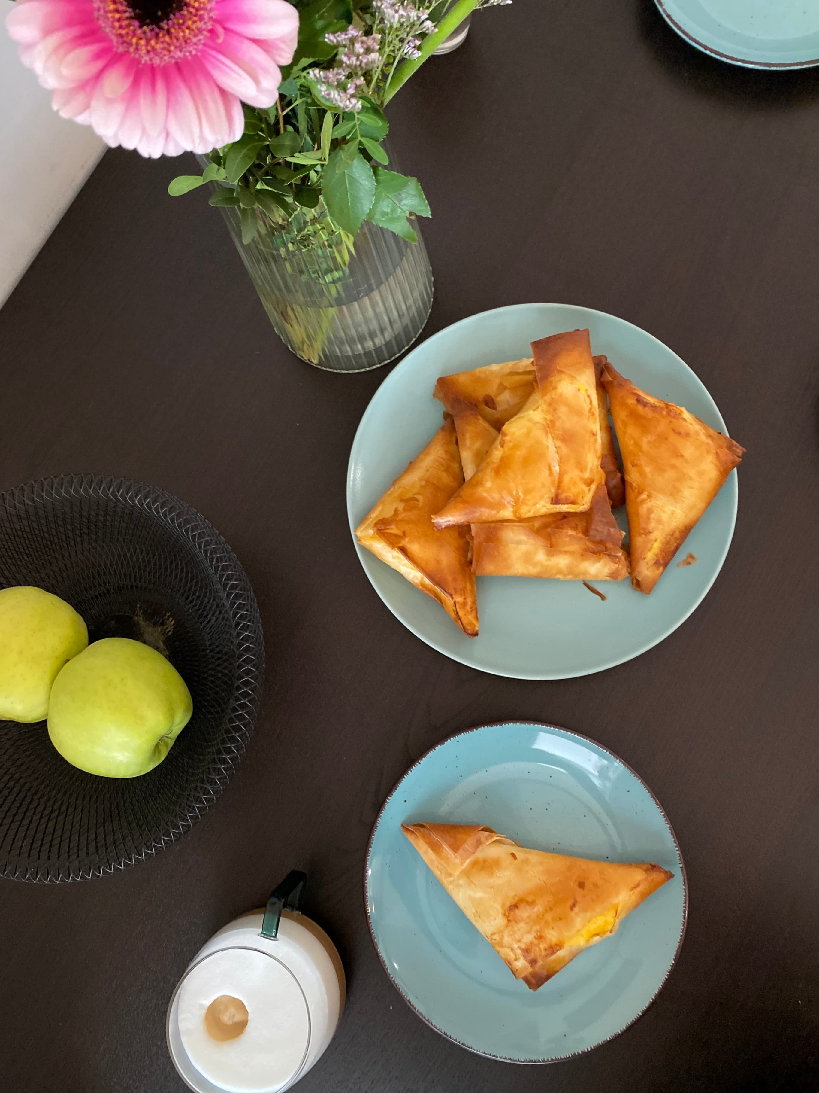 Bulgarian Banitza Triangles Recipe Image