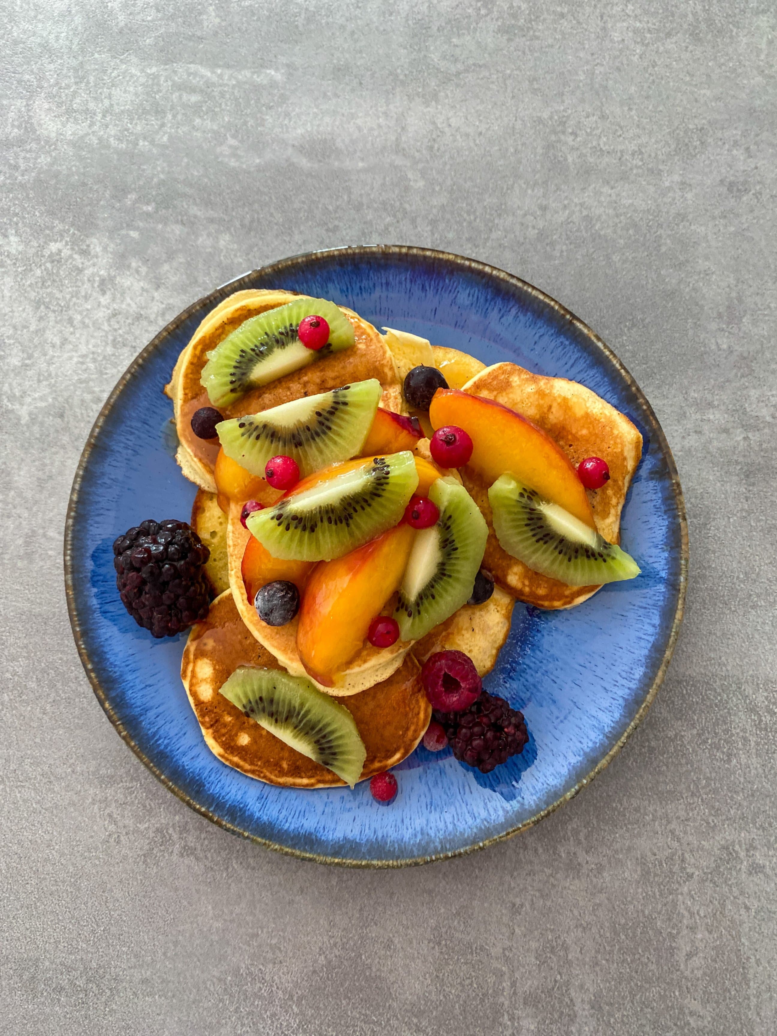 Pancakes with Fruits Recipe Image