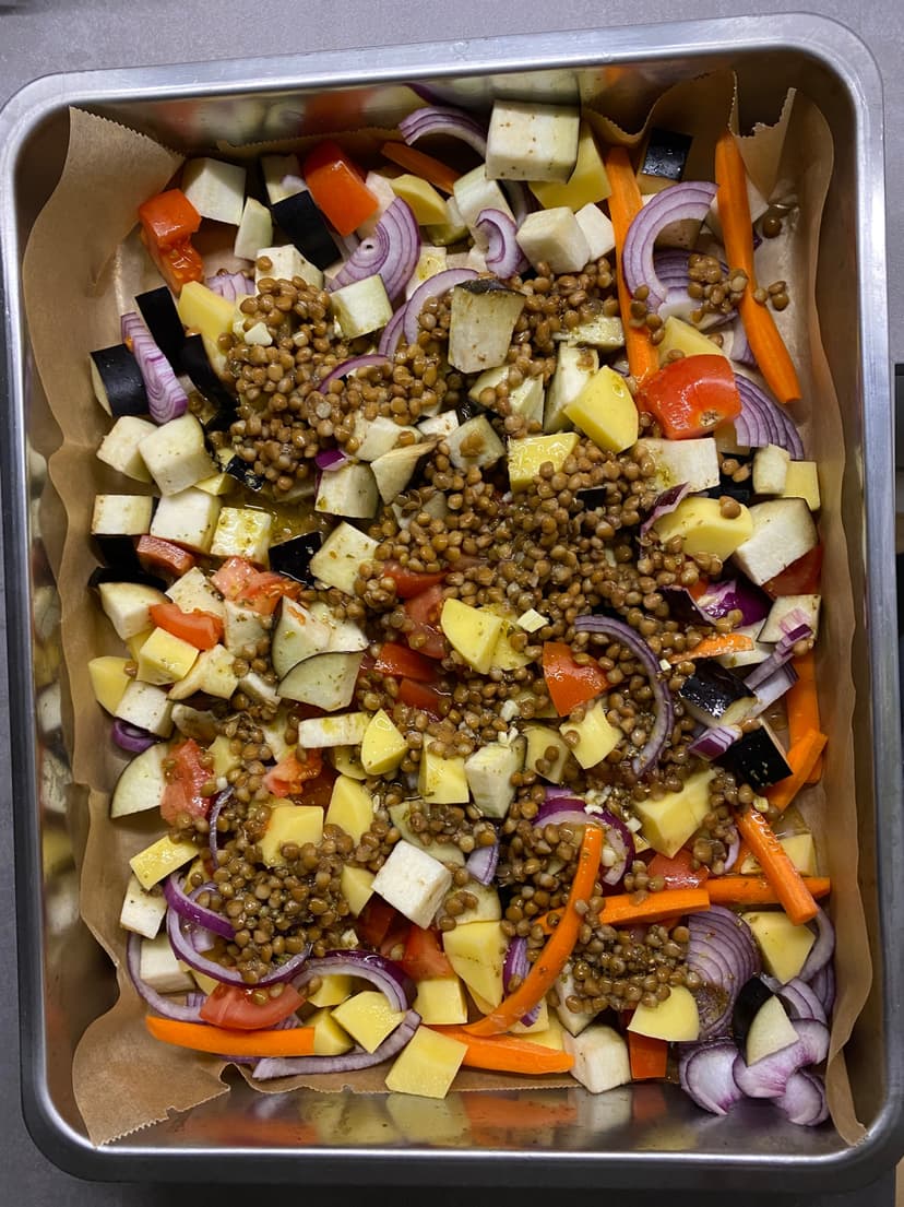 Recette Rocely de Plateau de légumes