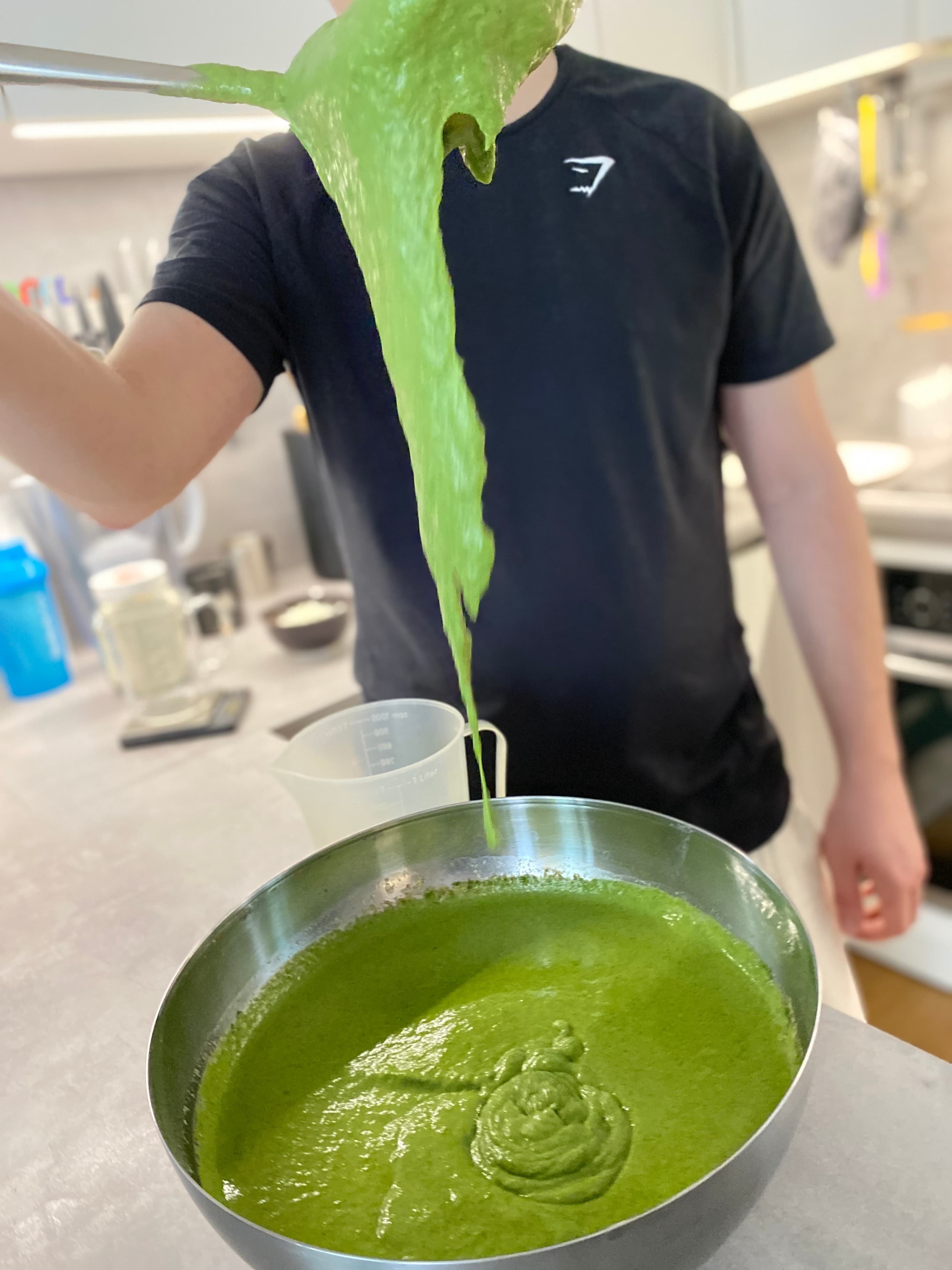 Protein Spinach Spätzle (Dairy-Free) Recipe Image