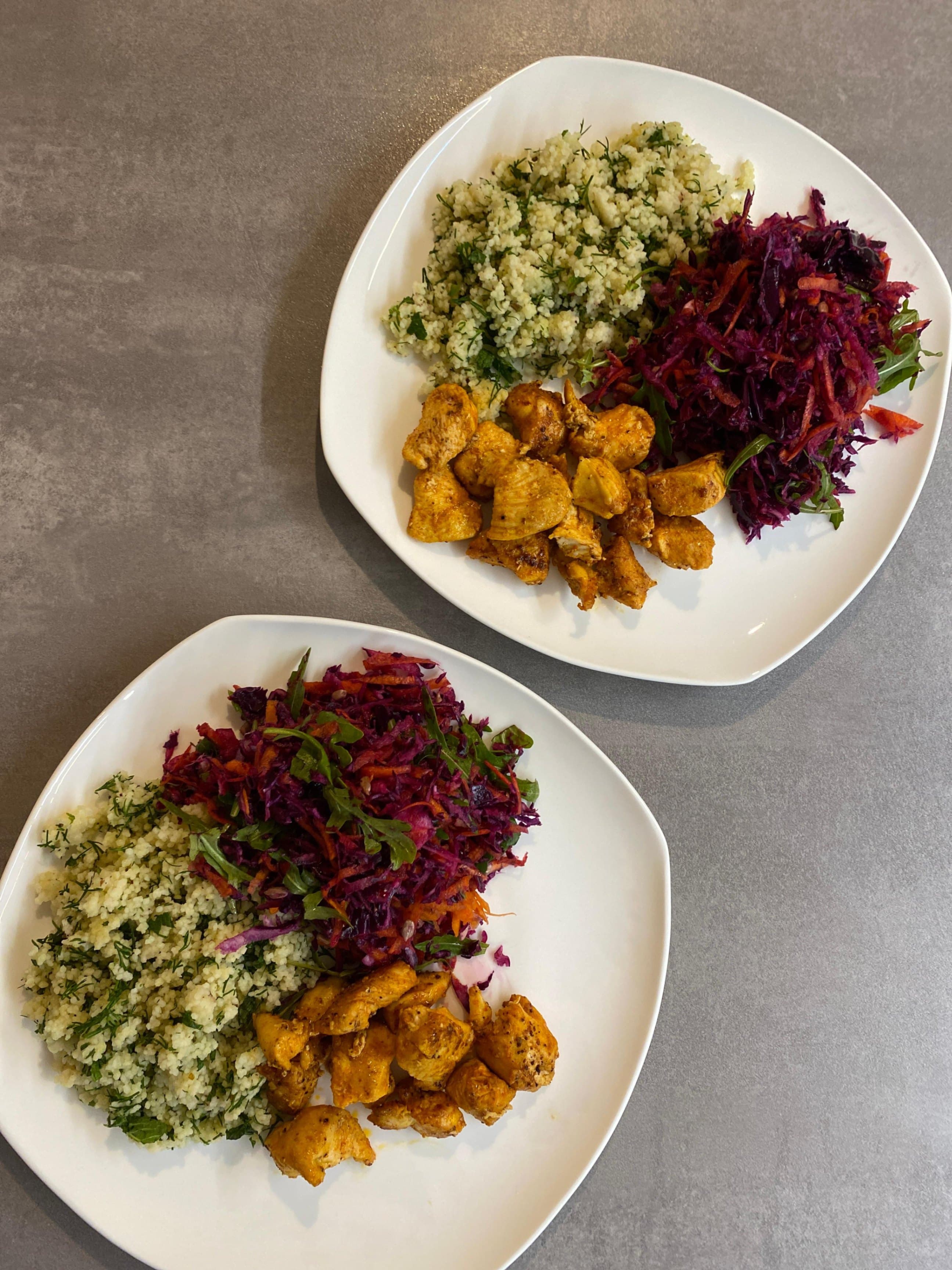 Sumac Chicken with Herb Couscous Recipe Image