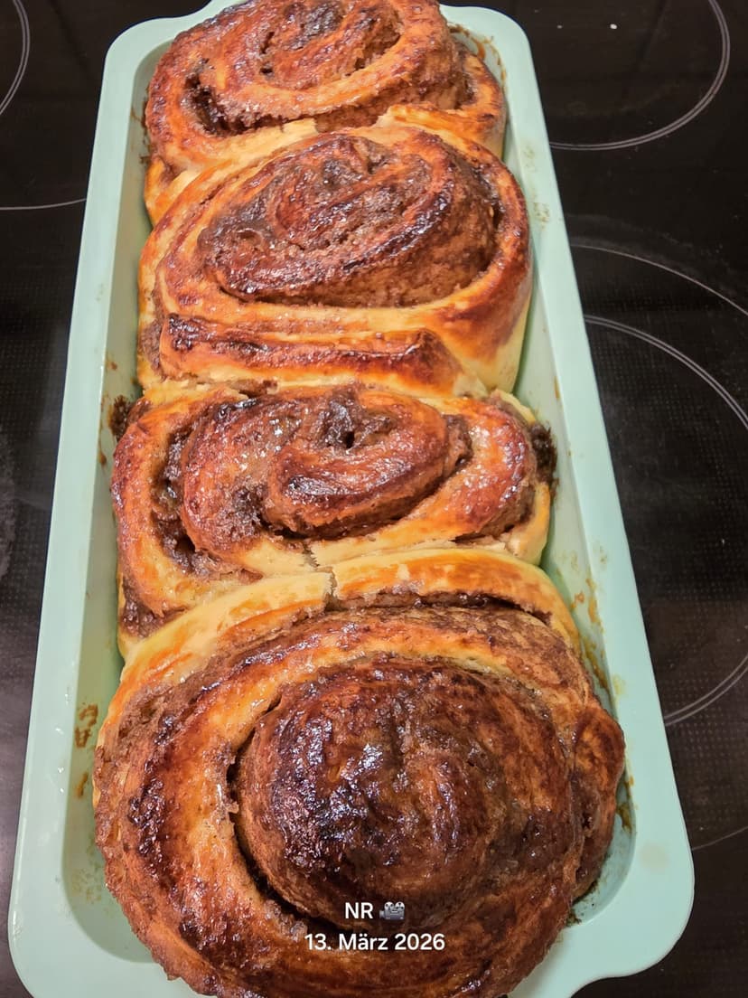 Recette Rocely de Roulés à la cannelle avec Poolish