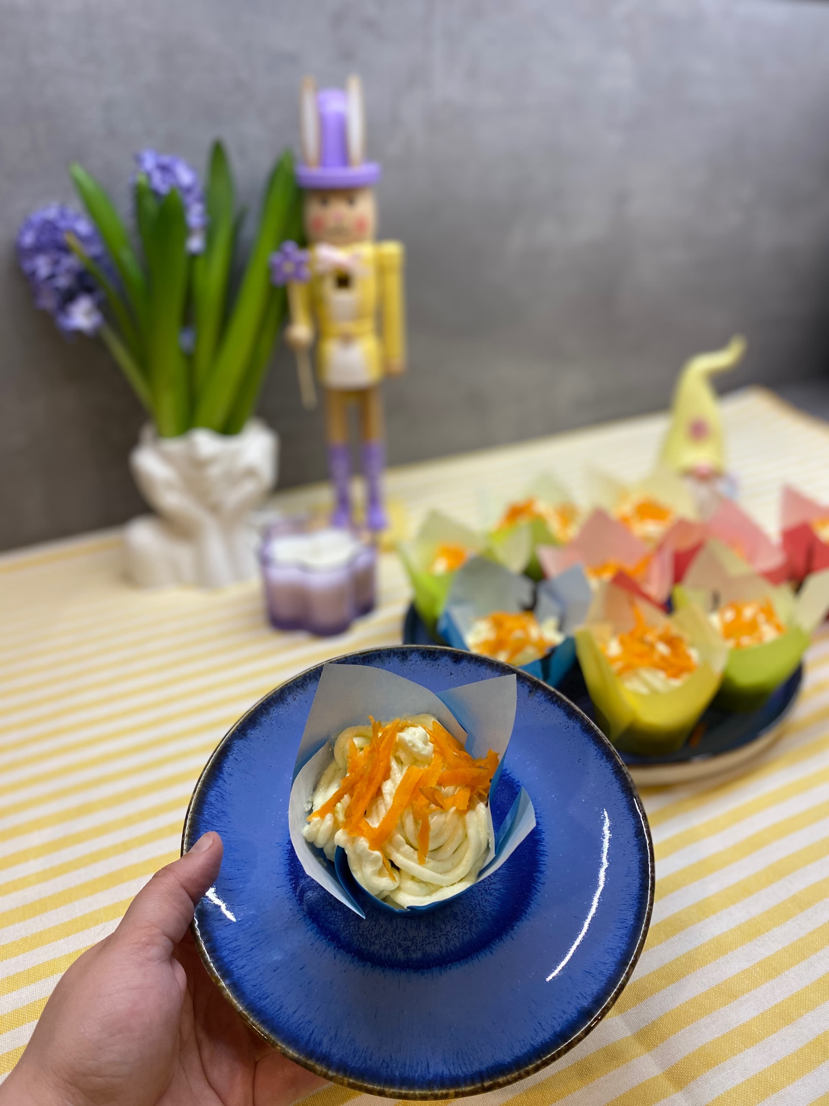 Easter Carrot Muffins Recipe Image