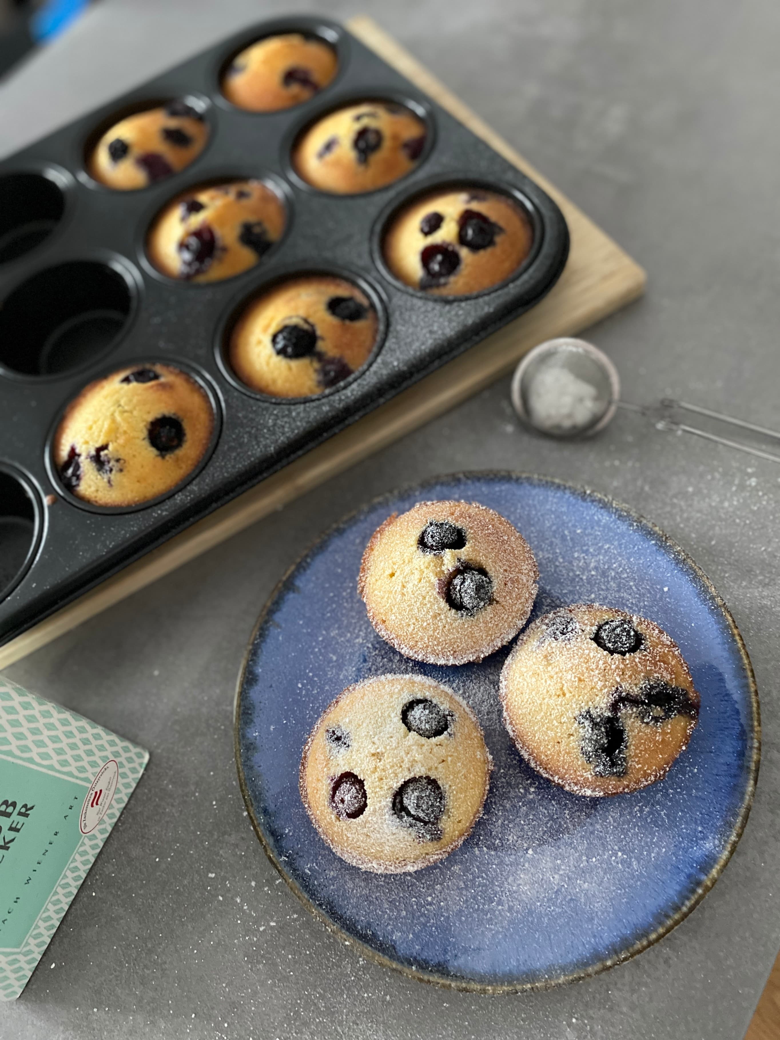 Blueberry Muffins Recipe Image
