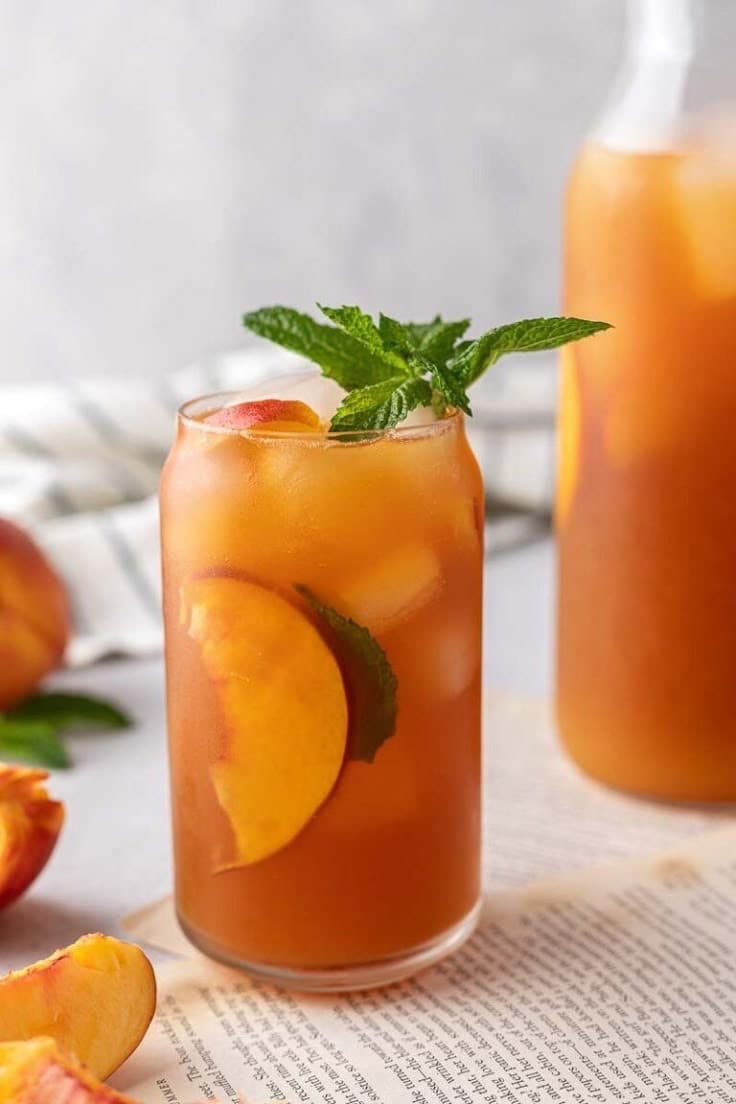 Peach Iced Tea Rocely Recipe